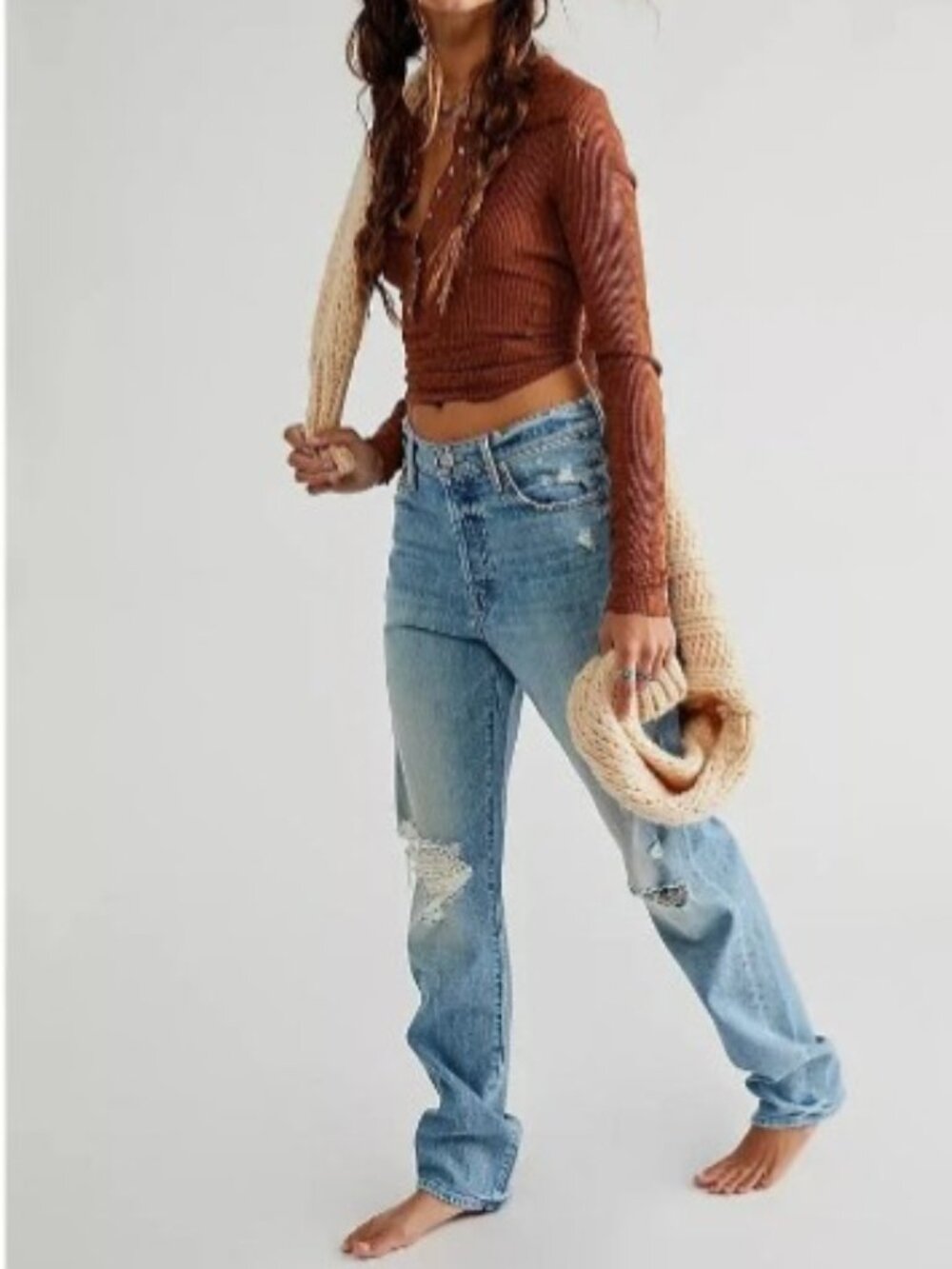MOTHER The Huffy Skimp Jeans Color: "Ropes End" Size: 31 NWT